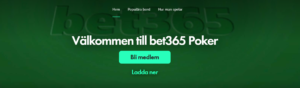 bet365 pokerspel